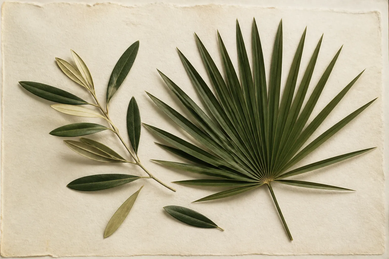 Pressed botanical study used on SteadyMind education pages